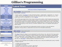 Tablet Screenshot of gillius.org
